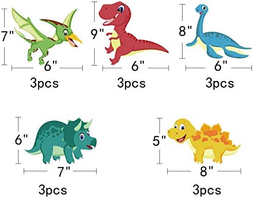 Окачени Реактивни Украса с Динозавром с Тегло 30 Карата - Аксесоари за Парти в чест на рождения Ден на Детето в Стил Динозавър, Декорации