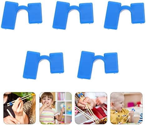 UPKOCH Детски Закуски Метални Скоби 5 бр. Пръчици За Хранене Асистенти за Многократна употреба Пръчки Ръкави Пръчици за Хранене, За