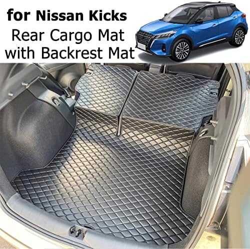 7DEEKEI за 2018-2023 Nissan Ритници Подложка за багажника и подложка за гърба на облегалката на Товарни Лайнери всички сезони Противоскользящий