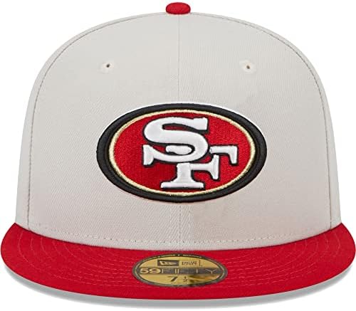 Мъжка шапка New Era Каки/Скарлет с нашивкой Шампиони за супер купата на Сан Франциско 49ers 59FIFTY, Приталенная Шапка