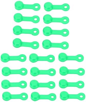 Прахоустойчив калъф Zerk, компактен, стабилен до пръсване силиконов калъф Zerk, гъвкав, идеален за кола (флуоресцентно зелено (светещо