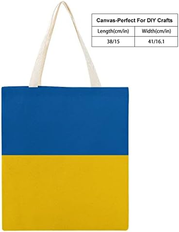 Знаме На Украйна Дамски Холщовая Чанта-Тоут За Многократна Употреба За Хранителни Стоки Чанти Персонализирани Чанти За Пазаруване