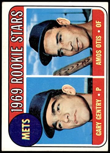 1969 най-Добрите новобранци Метс № 31 Амос Отис/Гари Джентри Ню Йорк Метс (Бейзболна картичка) VG/EX Метс