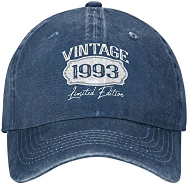 Бейзболни шапки на 30-ия рожден ден на 30-Годишната Реколта бейзболна шапка 1993 г. Ограничена серия за Мъже