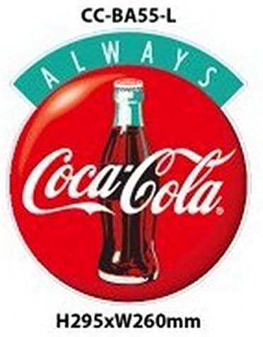 Голяма стикер Life Style размер на 11,6 х 10,2 инча (29,5 х 26 см) с графичен логото на Coca-Cola CC-BA55-L 000766-0005