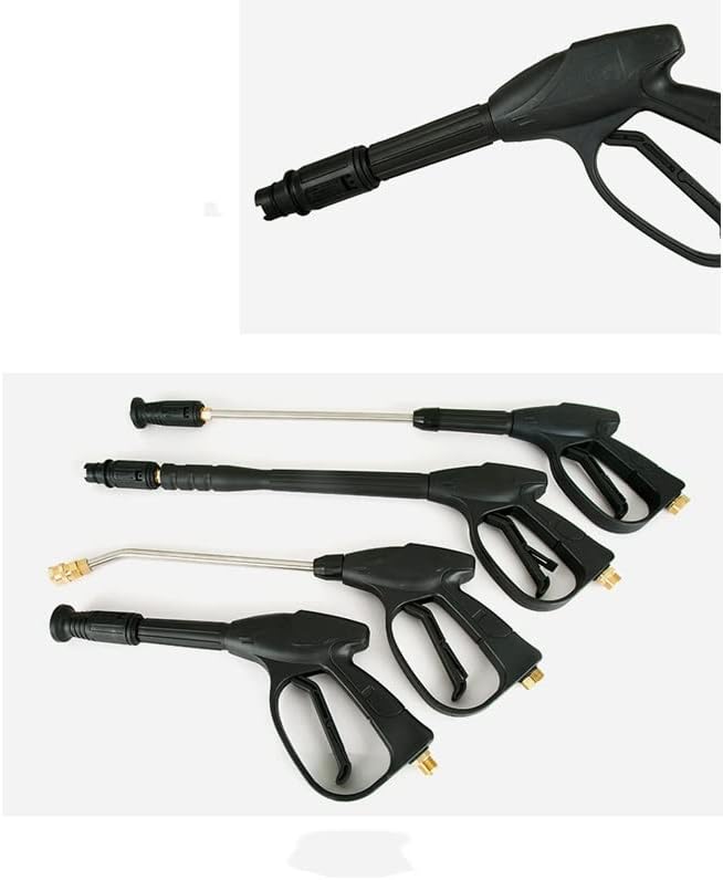 SJYDQ Почистване на пистолет-спрей Многофункционална Градински Воден Пистолет С множество дюзи за автомивка (Цвят: D, размер: 30 см)