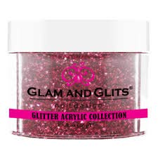 Колекция акрилни пайети Glam & Glits Glitter (22 КЕСТЕНЯВО-ЧЕРВЕНИ)