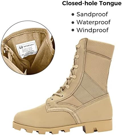 Широки Мъжки Тактически армейските обувки 8 инча, Леки Армейските обувки, Обувки за Джунглата, Военни Работни ботуши, обувки за Пустинята