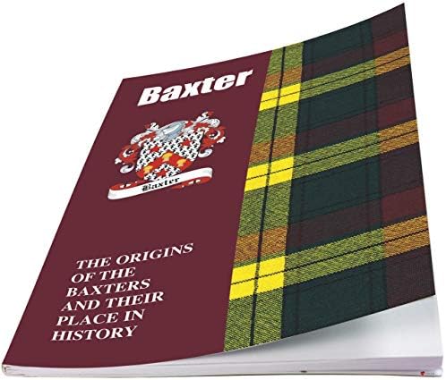 I LUV ООД Книжка, с родословие Baxter Кратка история на произхода на шотландски клан