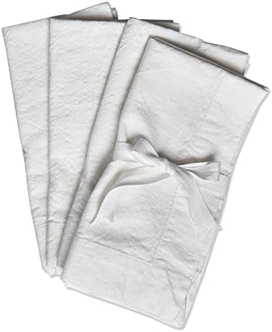 Комплект кърпички за промазывания конец за маркиране от 4 бели