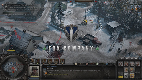 Company of Heroes 2 - Буря Арден: рейнджърс Fox Company [Кода на онлайн-игра]