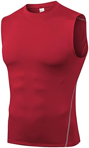 Мъжки бързосъхнеща однотонная тренировочная риза без ръкави, топ за бодибилдинг Active Body Shaper, фитнес зала, фитнес за мускулите