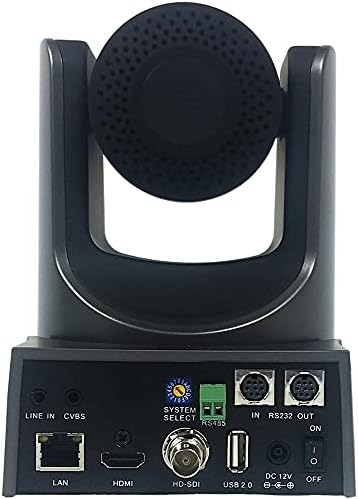 PTZOptics 20X-Камера за излъчване и конференции NDI (сив) (PT20X-NDI-GY) + Универсален монтиране на стена (черен) - Комплект камера