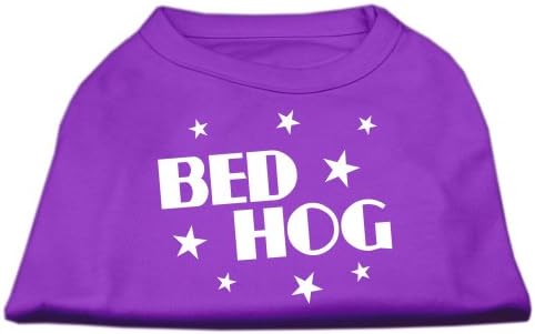 Тениска Mirage Pet Products Bed Свиня с Трафаретным принтом Purple Med (12)