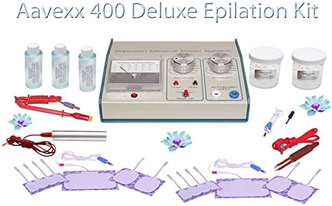 Avance Beauty AVVX400 Salon & Spa Haarentfernungs-Epilationssystem, mit Устройство und Deluxe-Zubehör-Kit.
