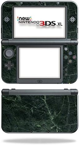 Корица MightySkins, съвместими с Nintendo 3DS XL (2015) - Зелен мрамор | Защитно, здрава и уникална Vinyl стикер | Лесно се нанася, се отстранява и обръща стил | Произведено в САЩ