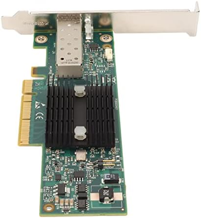Мрежова карта Heyzoki 10 gbps PCIE, однопортовый мрежов адаптер, Подходящ за X16 PCIE X8, за сървър 2003 2008 2012 Win7 Win10