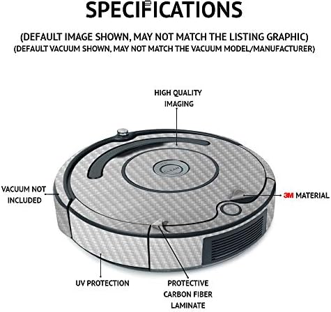 Обвивка от въглеродни влакна MightySkins е Съвместим с комплекта iRobot Roomba s9 + Vacuum и Braava Jet m6 - Cat Chaos | Защитно Текстурирани покритие от въглеродни влакна | Лесно се нанася и п?