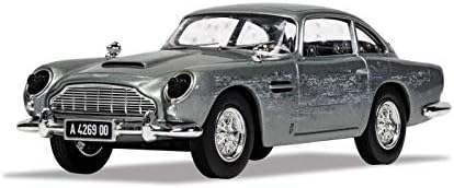 Модел на автомобила Corgi James Bond No Time to Die Aston Martin DB5 1:36, Направени под натиска на Модел на превозното средство CC04314, Сребрист
