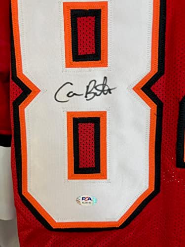Камерън Брэйт с автограф подписа джърси NFL Тампа Бей Буканирс PSA COA