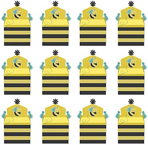 Голяма точка Щастие Медоносная Пчела - Кутия за предложения е За Партита - Подаръчни кутии за детската душа или парти по случай рождения
