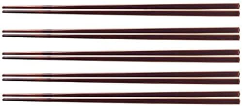 Комплект от пръчки за хранене J-kitchens PBT, състоящи се от Квадратни Пръчици за хранене с Конусовидна глава с диаметър 5.9 инча (23,7 cm), с лакированным покритие Shunkei, Произв?