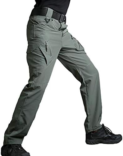 ReFire Gear Мъжки бързо съхнещи Тактически Панталони Летни Леки Туристически Панталони-Карго за Отдих