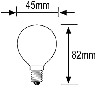 Duralamp DecoLed UP Mini Ball LED 3,2 W 270лм E27 Опаловая Лампа 2700K Топло Бяла - 1 бр.