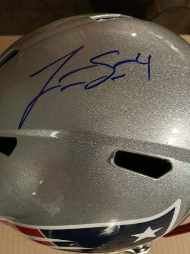 Каска Патриоти Нова Англия Джарретта Стидхэма с автограф от JSA - Каски NFL с автограф