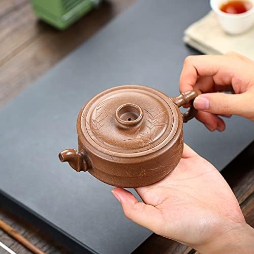 Набор от глинени манекени SILINE Precious Yixing Zisha, 2 Чайник и 4 чаша, китайски Официален чайник, ръчна изработка на изследователски
