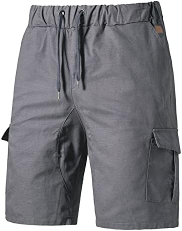 Работни панталони за Мъже, Мъжки Ежедневни Панталони-Карго С Еластичен Колан на съвсем малък, Памучни Улични Леки къси Панталони С много