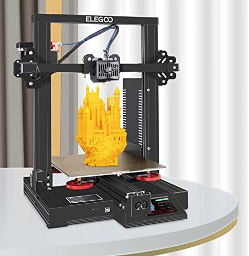 3D принтер ELEGOO Neptune 2S FDM с Функция за печат резюме Размер на печат 8,66x8,66x9,84 инча