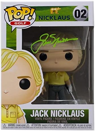 Джак Никлаус Подписа Golf Funko Pop 02 JSA - оборудване за голф с автограф