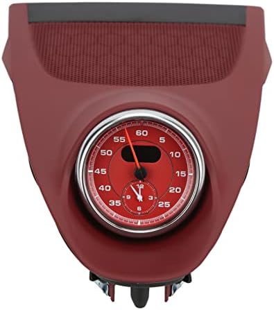 Qiilu Хронометър арматурното табло на автомобила Централните часовници Рамка на арматурното панели丨 Горната Централна покриване на арматурното табло Хронометър 982