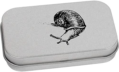 Метална Лидице кутия за канцеларски материали Azeeda Охлюв на панти /Кутия за съхранение (TT00194491)