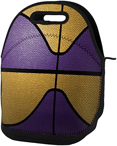 Баскетболно чанта Old Glory Първенство Лилаво-Златен за Обяд, Мультистандартная, Един Размер