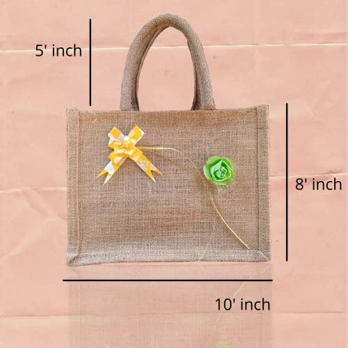 Джутовые чанти Prakriti Maitri за подаръци на едро | Джутовые чанти за реакция на подаръци | Джутовые чанти за сватбени подаръци