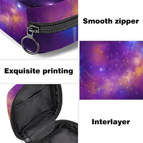 Виолетовият Звездното Небе, Чанта за съхранение на Хигиенни Кърпички, Преносим Чанта за Месеца, Чанти, Възглавнички за Месеца,