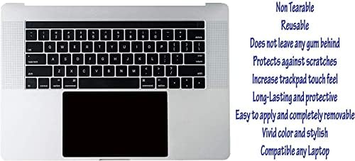 (2 броя) Защитна подплата за тракпад Ecomaholics Premium за лаптоп Lenovo ThinkPad L13 Yoga Gen 3 13,3 инча, Черна Матова Панел на тъчпада,