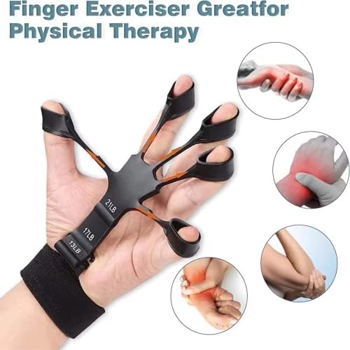 В симулатора за пръстите Grip Trainer се използва силикагел и научен дизайн. Усилвател за ръце може да се направи ръка гъвкави