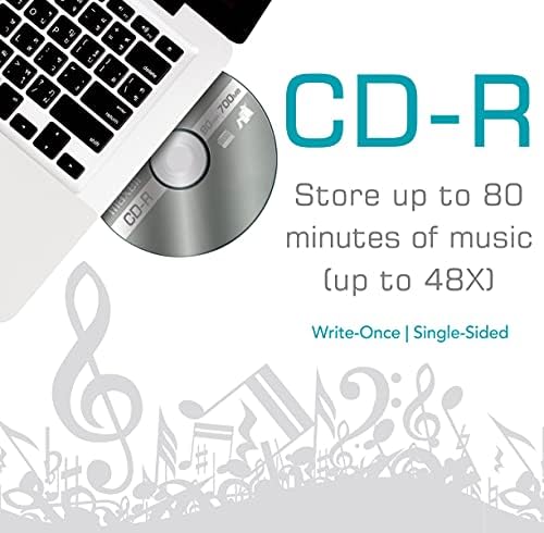Maxell – 648205, CD-R диск на поликарбонатной субстрат - висок Клас носител за съхранение на данни, музика и архивиране - Капацитет