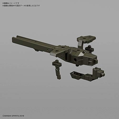 30 ММ: Резервоар №03 (Маслинено-сиво), машина, се удължава с оръжия Bandai Spirits