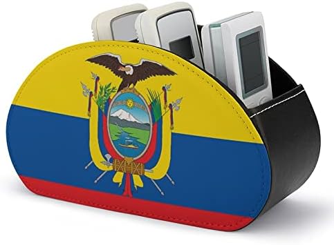Държач на дистанционното управление под Флага на Еквадор с 5 Отделения, Кутия-Органайзер за Дистанционно управление на Телевизор,