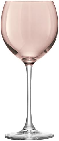 Чаша за вино LSA International в метален горошке (4 опаковки), 13,5 течни унции, асорти