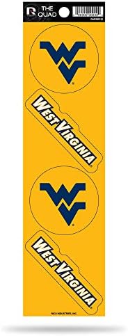 Стикер за квадроцикла Rico NCAA West Virginia Mountaineers
