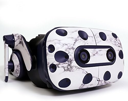 Корица MightySkins, съвместима със слушалки на виртуална реалност HTC Vive Pro - Ретро с цветен модел | Защитно, здрава и уникална Vinyl
