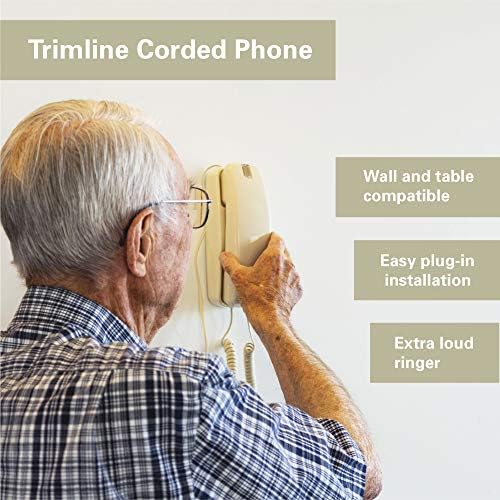 Стационарен телефон за дома - Стенни вътрешни телефони - Жични телефони за възрастни хора - домашен Стационарен телефон в стил