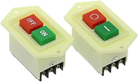 TIOYW 1 бр. LC3-5 LC3-10 Ключа сверлильного станка ac 220/380 В 10A вход/изход Вкл./Изкл Старт Стоп самостоятелно блокиране на бутон превключвател (Цвят: LC3-5)