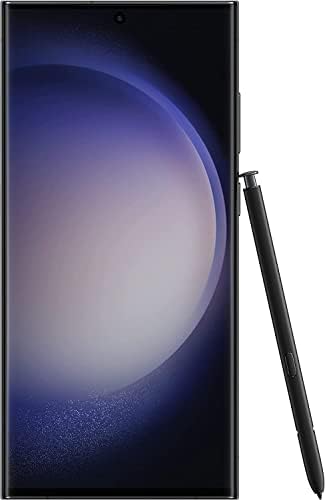 SAMSUNG Galaxy S23 Ultra 5G (SM-S918B/DS) с две SIM-карти, 256 GB / 12 GB оперативна памет, международна версия с разблокировкой GSM, Черен