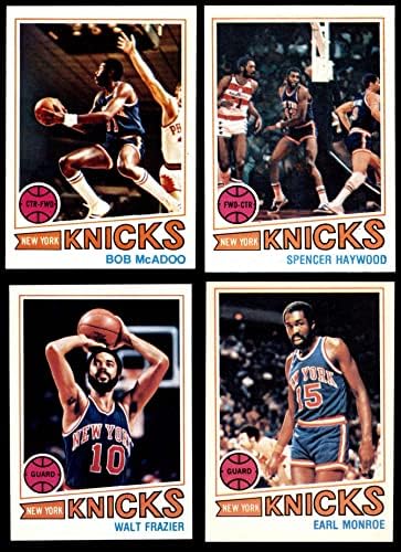 1977-78 Команден сет Топпс Ню Йорк Никс Ню Йорк Никс (сет) на Ню Йорк Никс